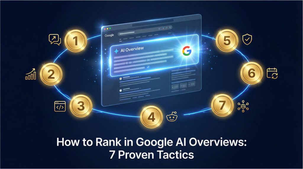 How to Rank in Google AI Overviews: 7 Proven Tactics for 2026 Post
